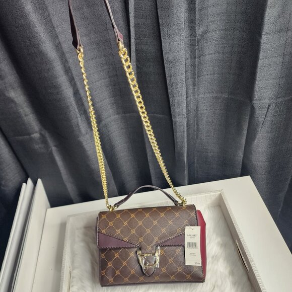 Nine West leather handbag, shoulder/crossbody bag combo brand new with tags - Picture 9 of 11